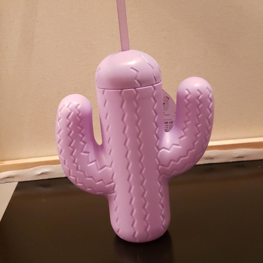 Pink sky cactus cup